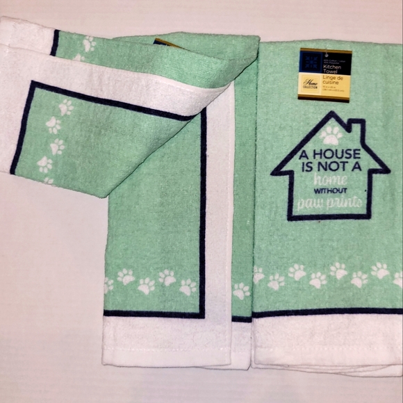 5 Piece Kitchen Set (A House Is Not A Home Without Paw Prints) - Picture 2 of 6